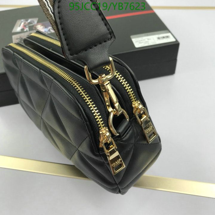 Prada Bag-(4A)-Diagonal- Code: YB7623 $: 95USD