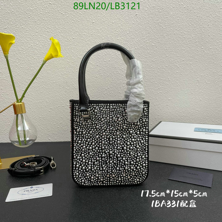 Prada Bag-(4A)-Handbag- Code: LB3121 $: 89USD