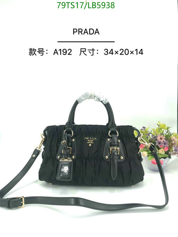 Prada Bag-(4A)-Handbag- Code: LB5938 $: 79USD