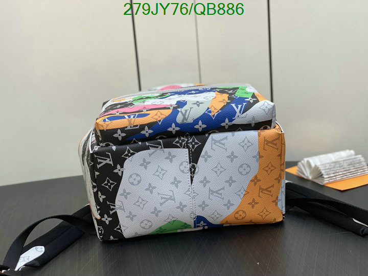 LV Bag-(Mirror)-Backpack- Code: QB886 $: 279USD