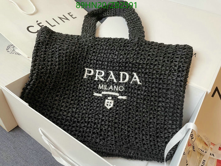 Prada Bag-(4A)-Handbag- Code: ZB2591 $: 89USD