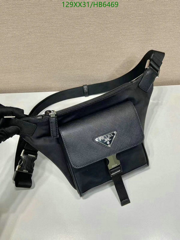 Prada Bag-(Mirror)-Belt Bag-Chest Bag-- Code: HB6469 $: 129USD