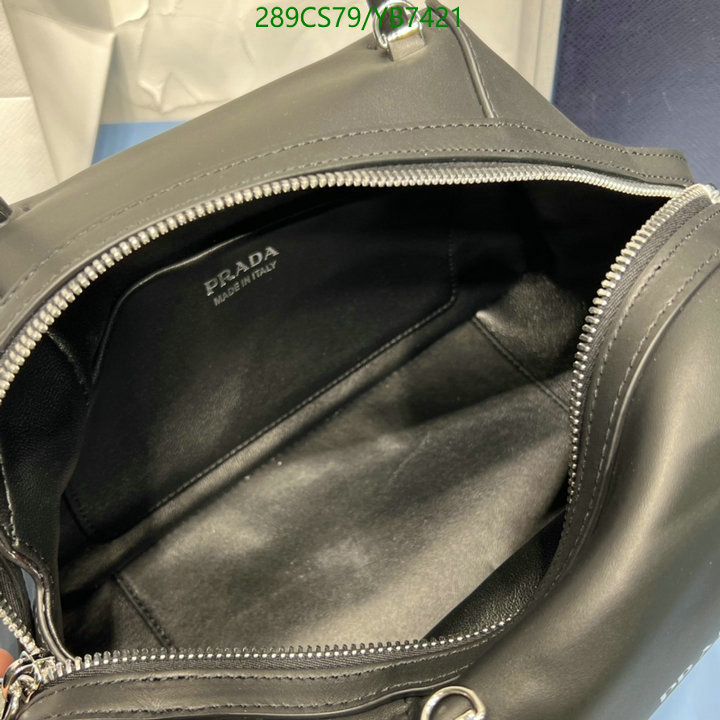 Prada Bag-(Mirror)-Handbag- Code: YB7421 $: 289USD