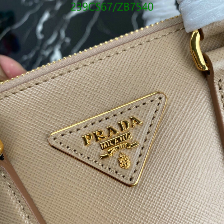 Prada Bag-(Mirror)-Diagonal- Code: ZB7540 $: 239USD