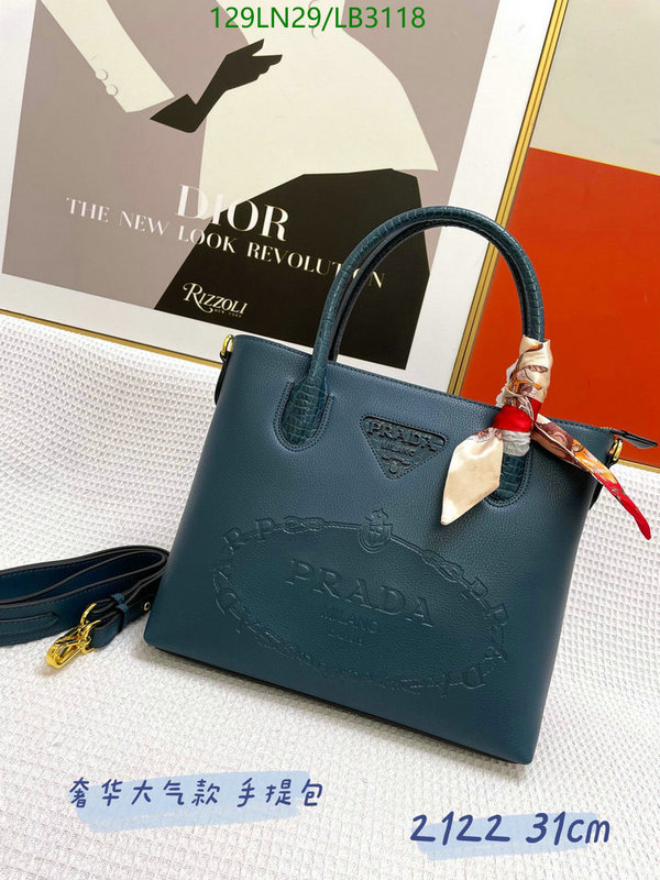 Prada Bag-(4A)-Handbag- Code: LB3118 $: 129USD