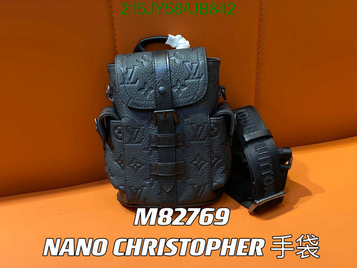 LV Bag-(Mirror)-Backpack- Code: UB842 $: 215USD