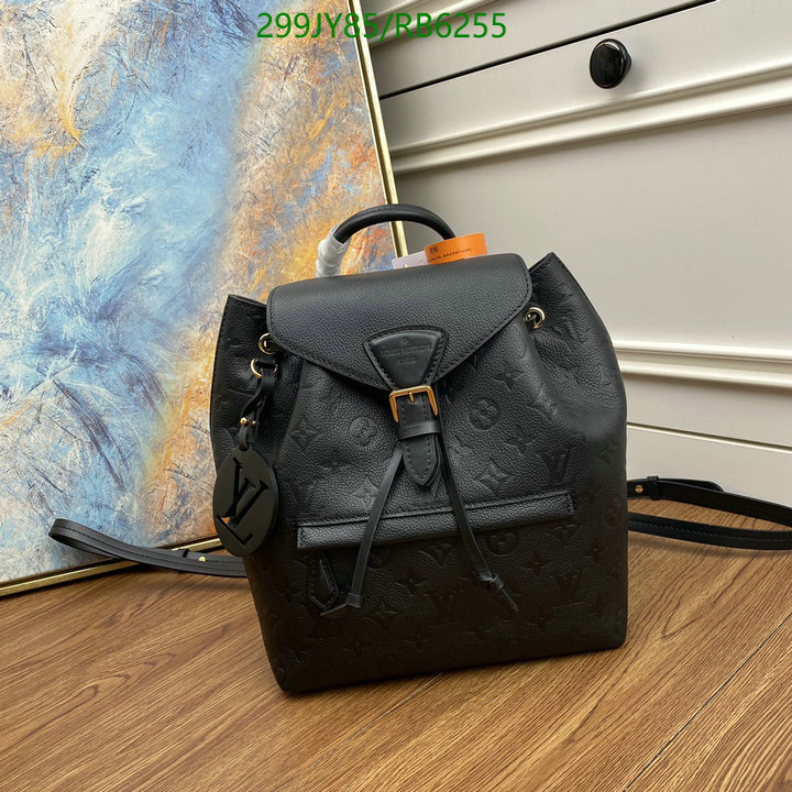 LV Bag-(Mirror)-Backpack- Code: RB6255 $: 299USD