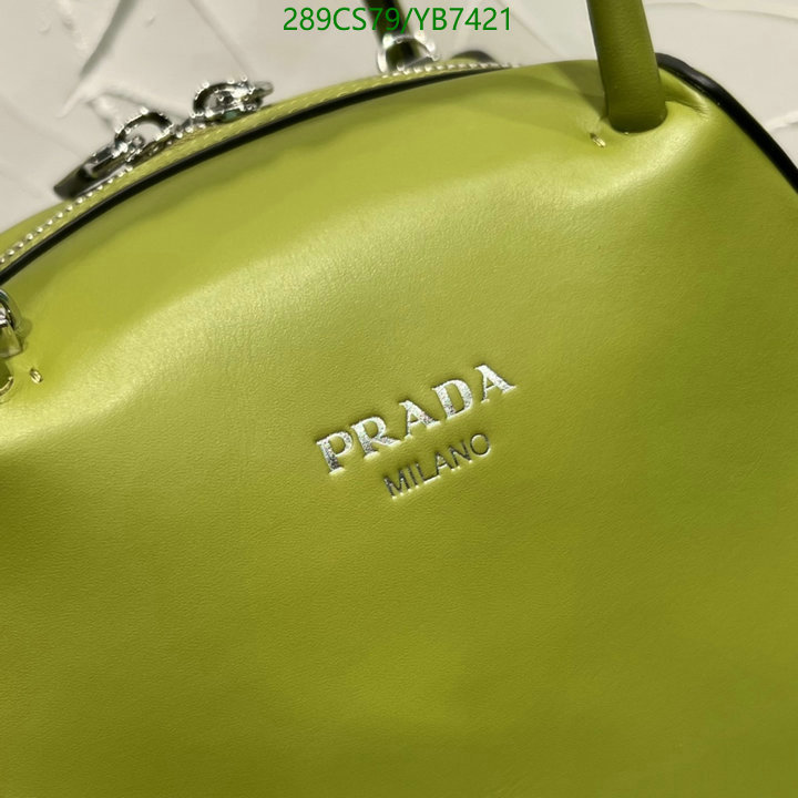 Prada Bag-(Mirror)-Handbag- Code: YB7421 $: 289USD