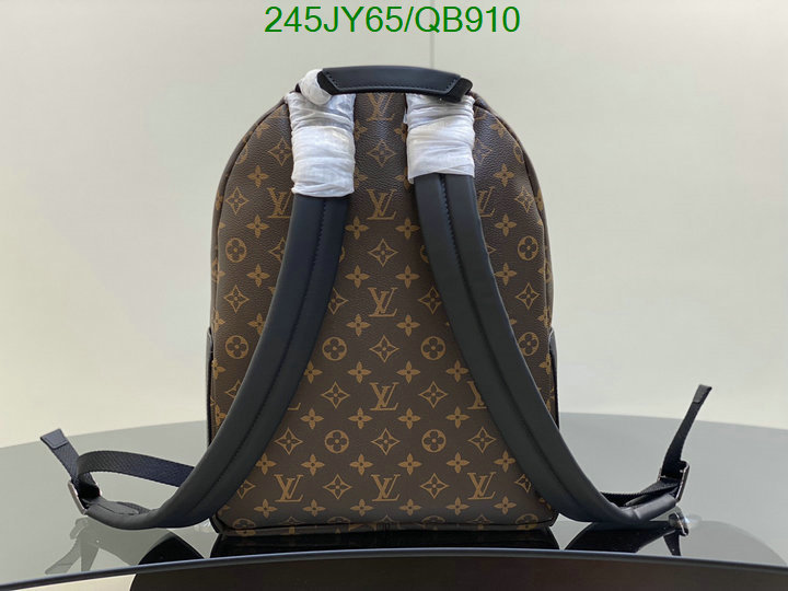 LV Bag-(Mirror)-Backpack- Code: QB910 $: 245USD