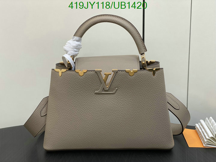 LV Bag-(Mirror)-Handbag- Code: UB1420