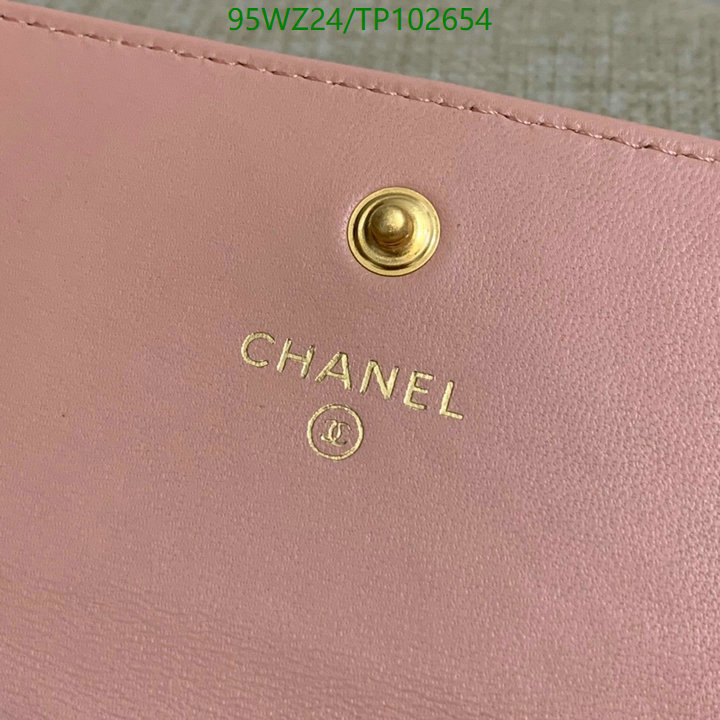 Chanel Bag-(Mirror)-Wallet- Code: TP102654 $: 95USD