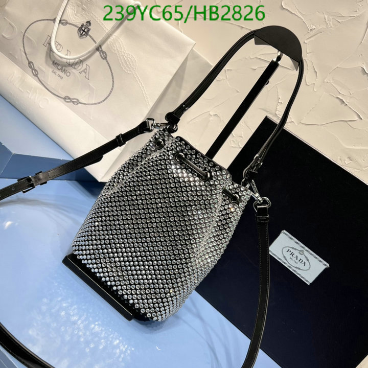 Prada Bag-(Mirror)-Bucket Bag- Code: HB2826 $: 239USD