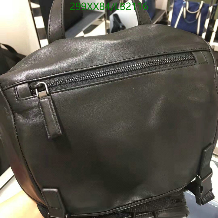 Prada Bag-(Mirror)-Backpack- Code: LB2116 $: 299USD