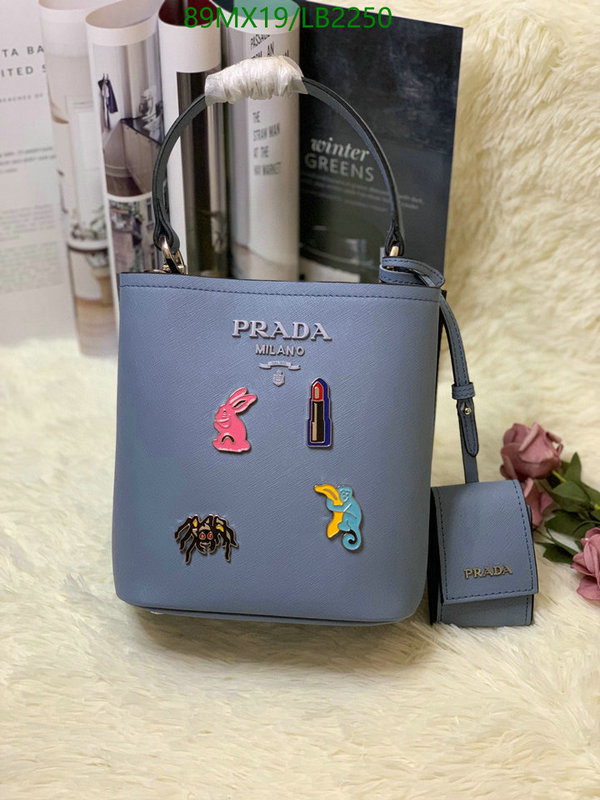 Prada Bag-(4A)-Bucket Bag- Code: LB2250 $: 89USD