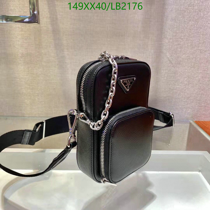 Prada Bag-(Mirror)-Diagonal- Code: LB2176 $: 149USD