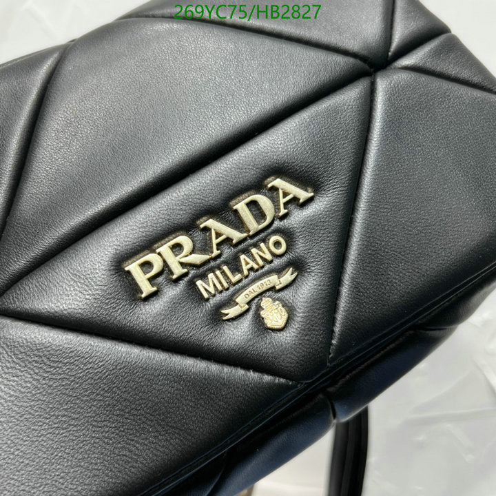 Prada Bag-(Mirror)-Diagonal- Code: HB2827 $: 269USD