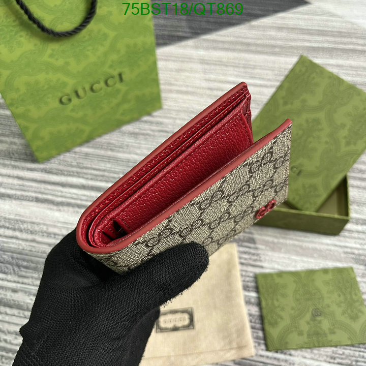 Gucci Bag-(Mirror)-Wallet- Code: QT869 $: 75USD