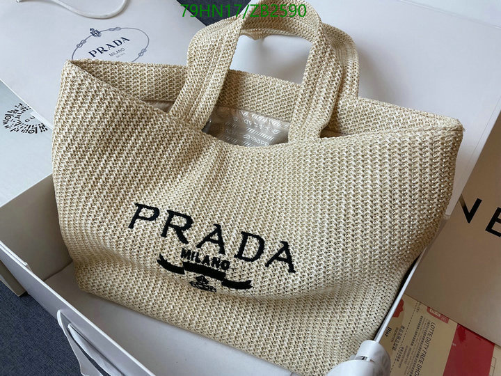 Prada Bag-(4A)-Handbag- Code: ZB2590 $: 79USD