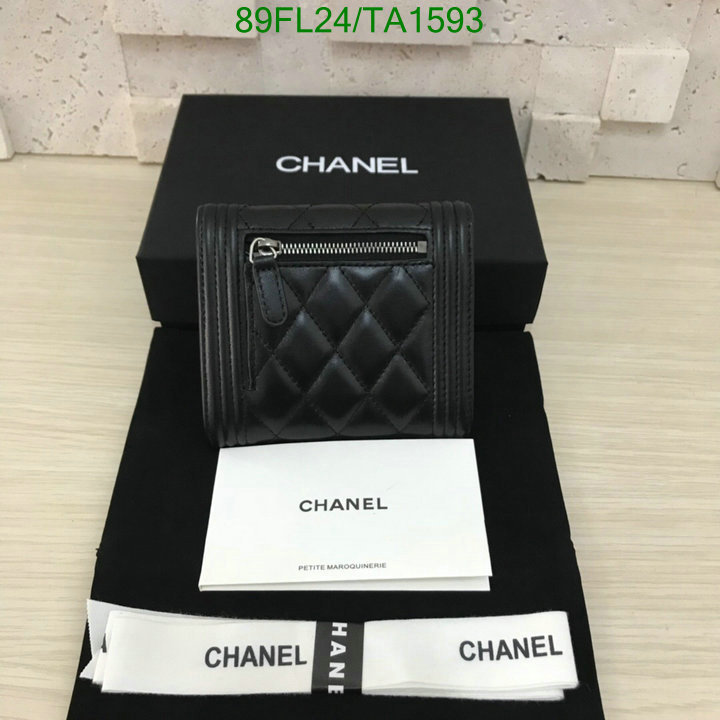 Chanel Bag-(Mirror)-Wallet- Code: TA1593 $: 89USD