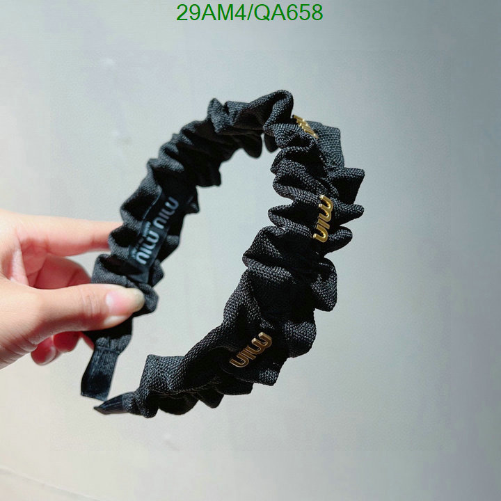 Headband-MIU MIU Code: QA658 $: 29USD