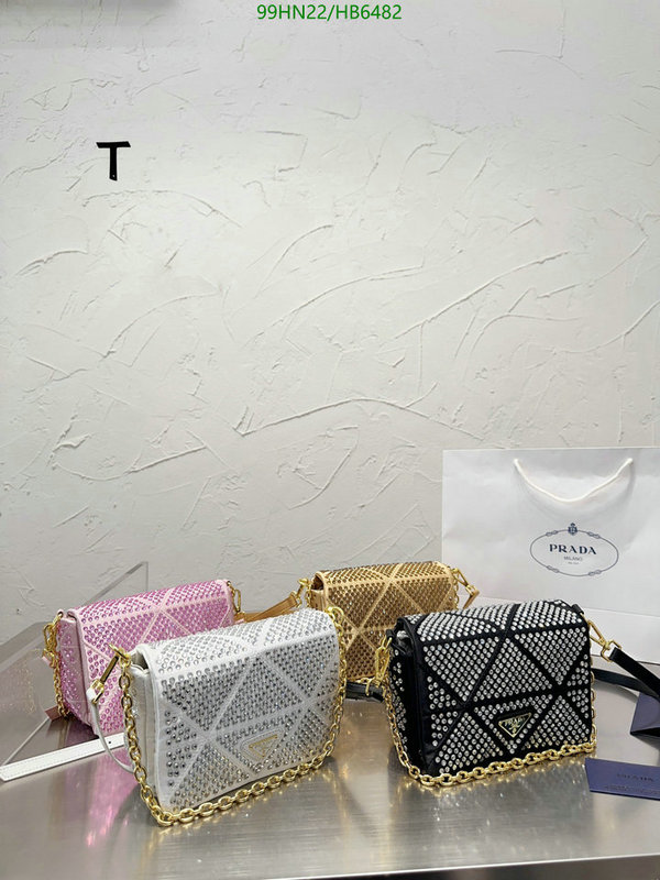 Prada Bag-(4A)-Diagonal- Code: HB6482 $: 99USD