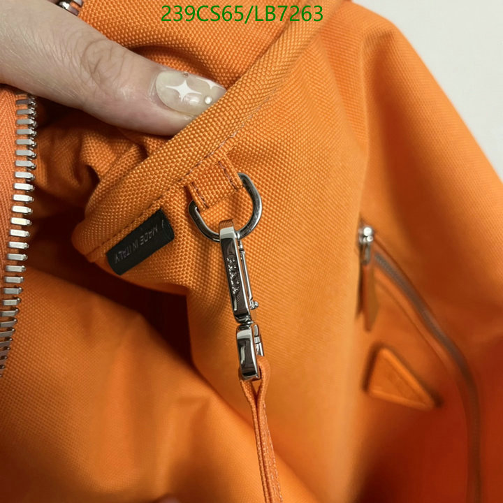 Prada Bag-(Mirror)-Handbag- Code: LB7263 $: 239USD