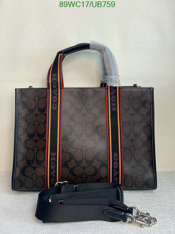 Coach Bag-(4A)-Handbag- Code: UB759 $: 89USD