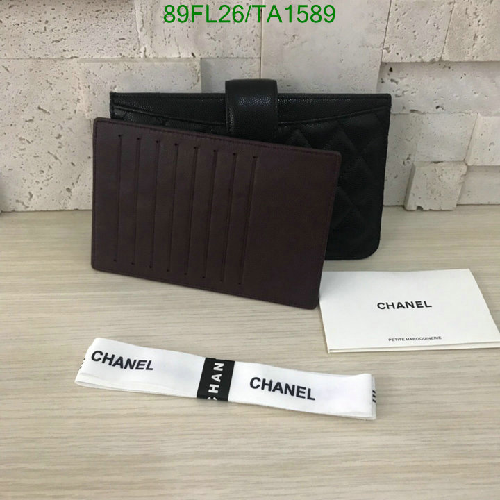 Chanel Bag-(Mirror)-Wallet- Code: TA1589 $: 89USD