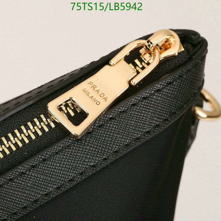 Prada Bag-(4A)-Handbag- Code: LB5942 $: 75USD