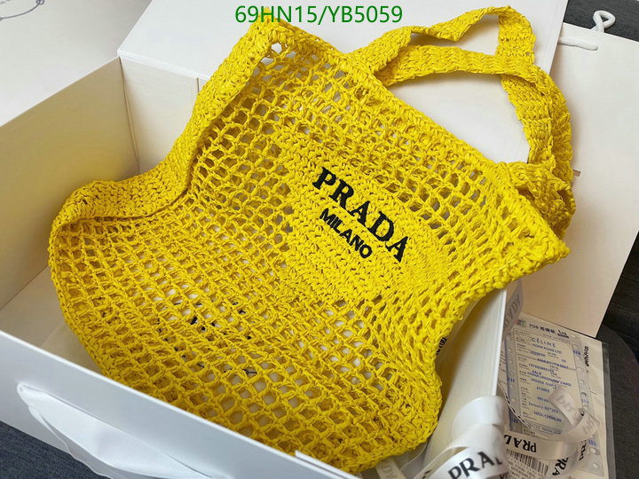 Prada Bag-(4A)-Handbag- Code: YB5059 $: 69USD