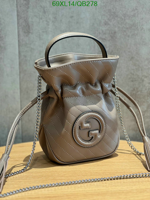 Gucci Bag-(4A)-Diagonal- Code: QB278 $: 69USD