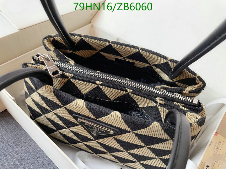 Prada Bag-(4A)-Handbag- Code: ZB6060 $: 79USD