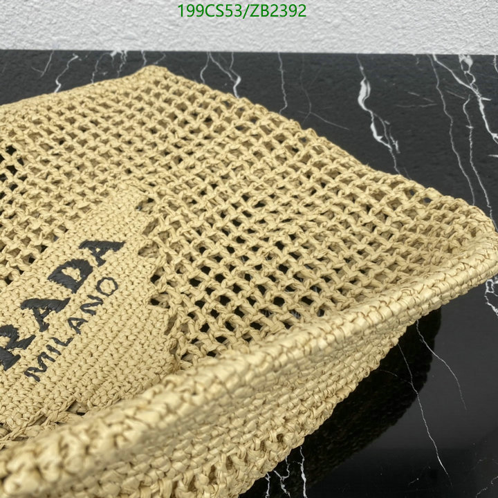 Prada Bag-(Mirror)-Handbag- Code: ZB2392 $: 199USD