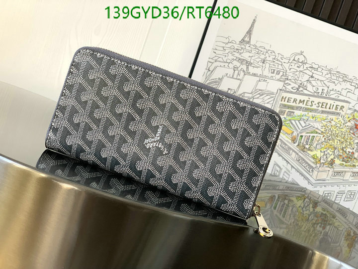 Goyard Bag-(Mirror)-Wallet- Code: RT6480 $: 139USD