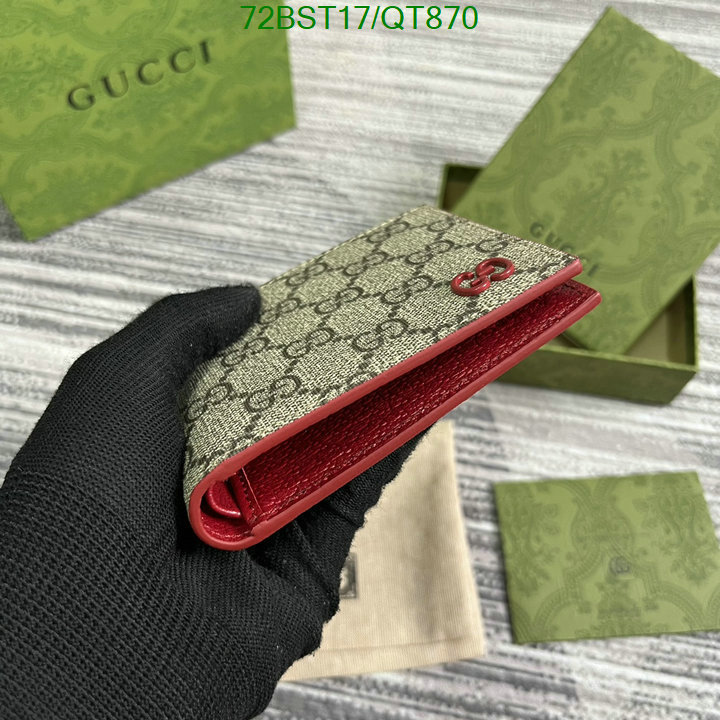 Gucci Bag-(Mirror)-Wallet- Code: QT870 $: 72USD