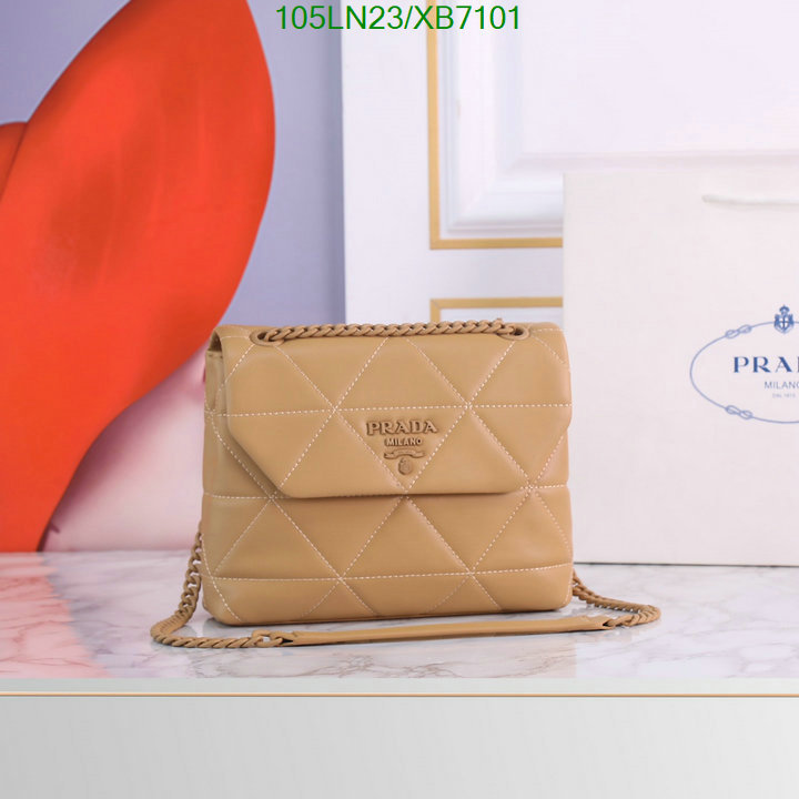 Prada Bag-(4A)-Diagonal- Code: XB7101 $: 105USD