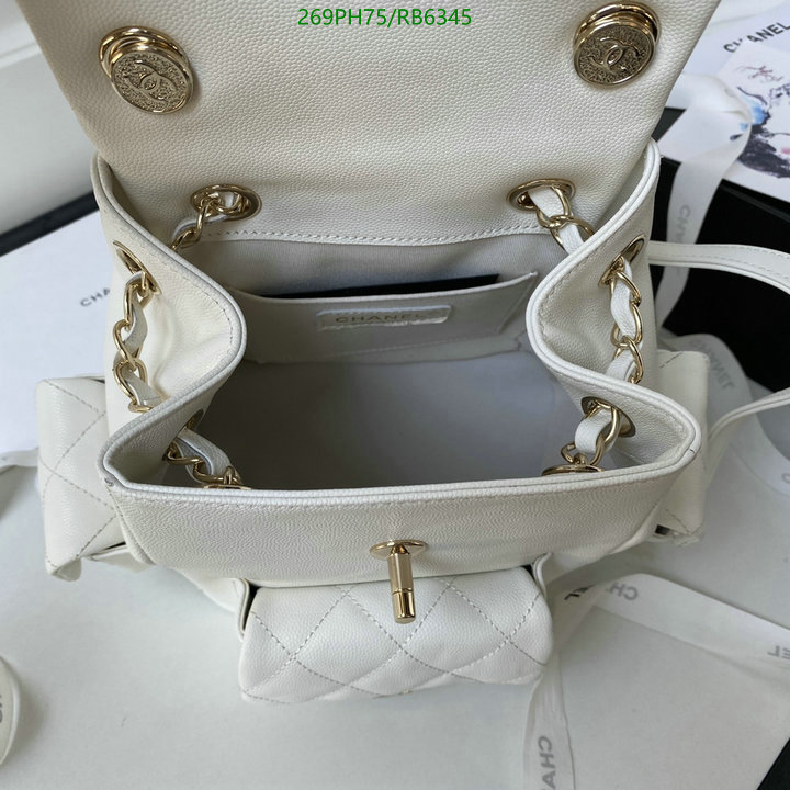 Chanel Bag-(Mirror)-Backpack- Code: RB6345 $: 269USD