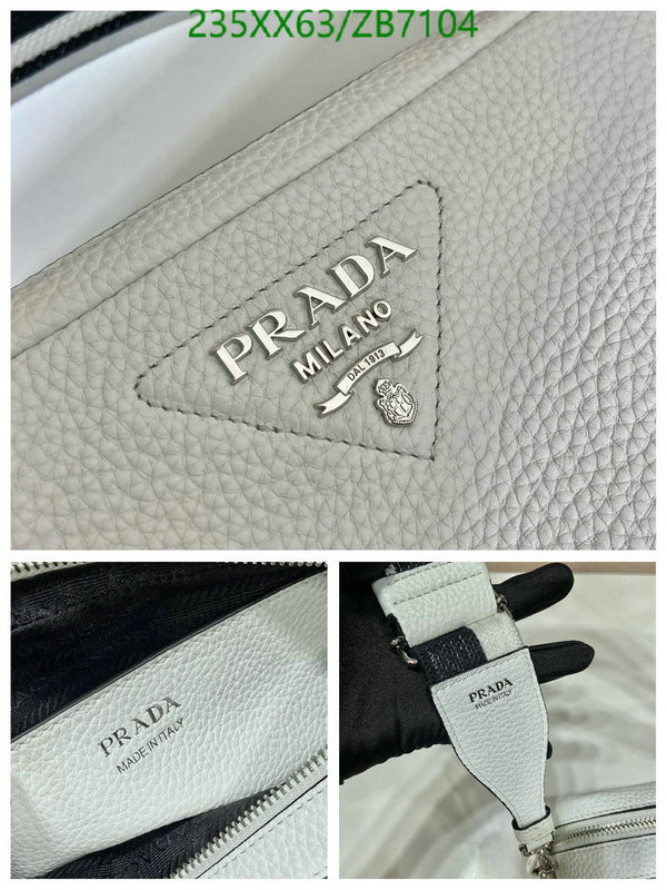 Prada Bag-(Mirror)-Diagonal- Code: ZB7104 $: 235USD