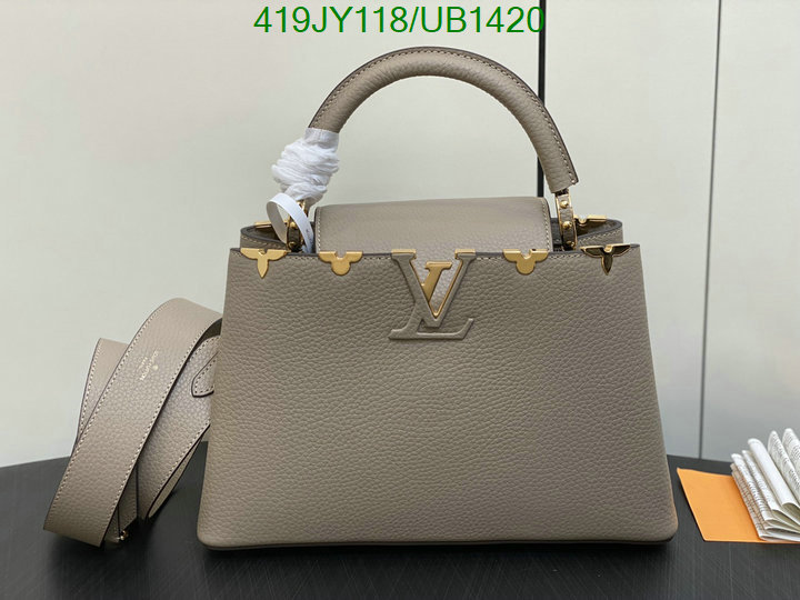 LV Bag-(Mirror)-Handbag- Code: UB1420