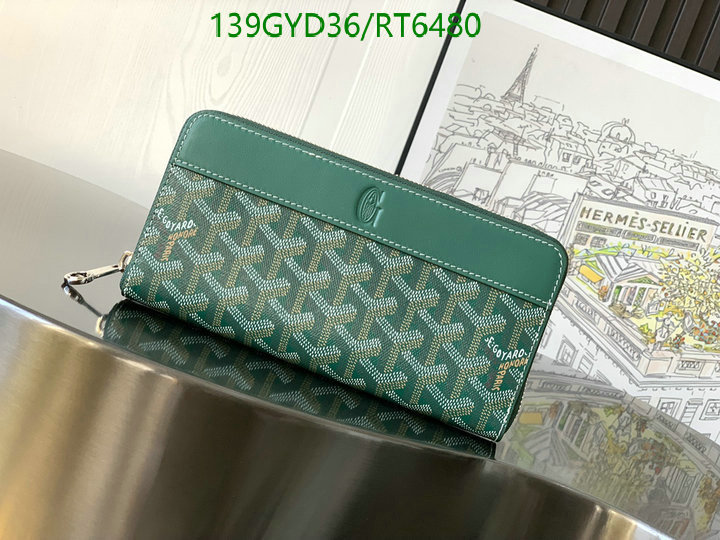 Goyard Bag-(Mirror)-Wallet- Code: RT6480 $: 139USD