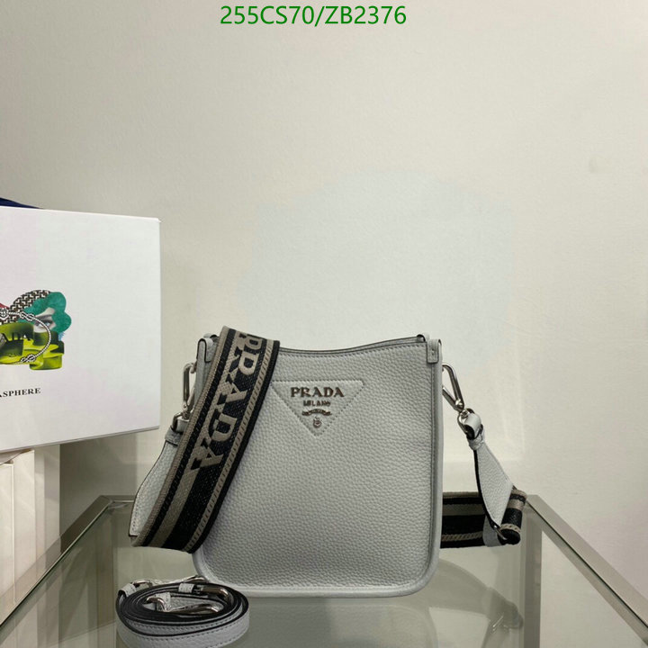 Prada Bag-(Mirror)-Diagonal- Code: ZB2376 $: 255USD