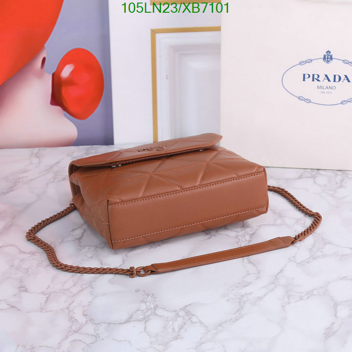 Prada Bag-(4A)-Diagonal- Code: XB7101 $: 105USD