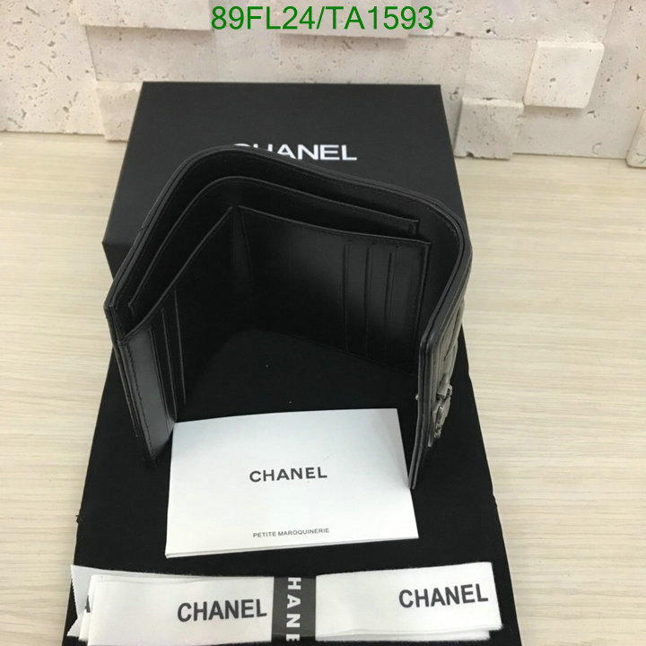 Chanel Bag-(Mirror)-Wallet- Code: TA1593 $: 89USD