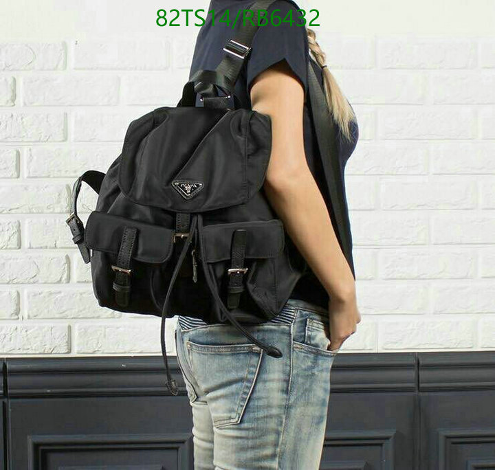 Prada Bag-(4A)-Backpack- Code: RB6432 $: 82USD