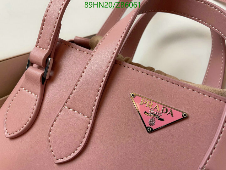 Prada Bag-(4A)-Handbag- Code: ZB6061 $: 89USD