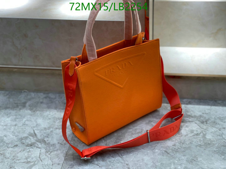 Prada Bag-(4A)-Diagonal- Code: LB2254 $: 72USD