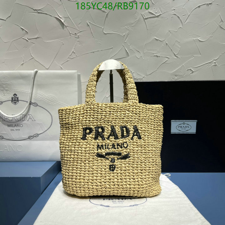 Prada Bag-(Mirror)-Handbag- Code: RB9170 $: 185USD