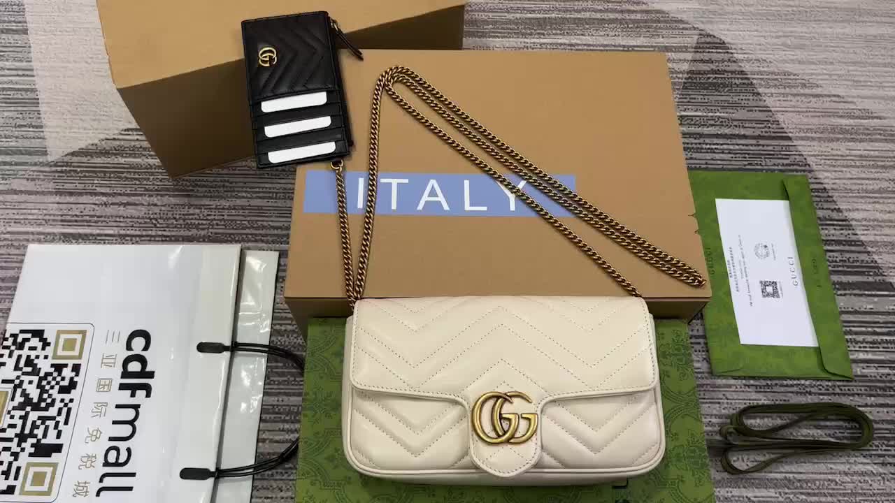 Gucci Bag-(Mirror)-Marmont Code: QB857 $: 229USD