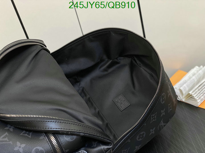 LV Bag-(Mirror)-Backpack- Code: QB910 $: 245USD