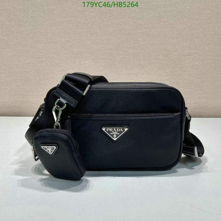 Prada Bag-(Mirror)-Diagonal- Code: ZB5264 $: 179USD